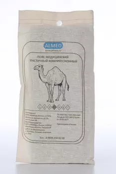 Пояс Almed мед эласт согревающий с шерстью верблюда р 4 (L)