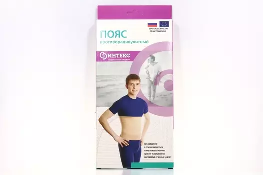 Пояс (бандаж) Интекс мед эластич п/радикулит р 7