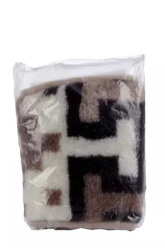 Пояс Дачник меховой из верблюж шерсти р 54-58, зигзаг