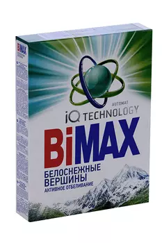 Порошок стиральный BiMax "Автомат Белоснежные вершины", 400 г