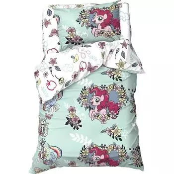 Постельное белье 1,5 сп Fairy forest Мой маленький пони 143х215 см 150х214 см наволочка 50х70 см