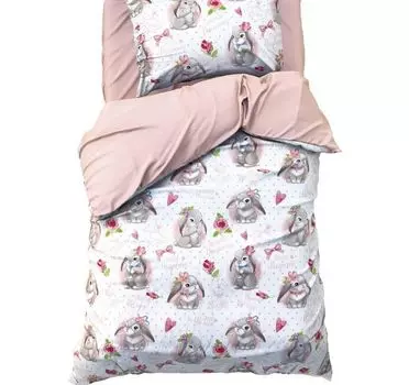 Постельное белье Этель 1,5 сп Любимая доченька 143х215 см наволочка 50х70 см 1 шт 100% хлопок бязь