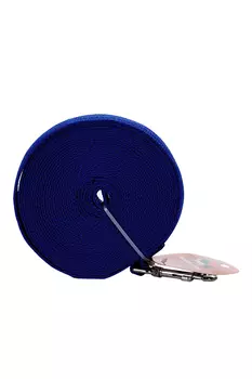 Поводок 7 м х 2,5 см, синий