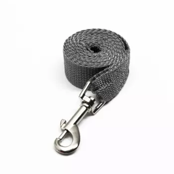 Поводок капроновый цветной Зооник, 1,5 м х 2,5 см, микс цветов