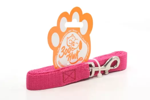 Поводок капроновый цветной Зооник, 2 м х 2 см, микс цветов