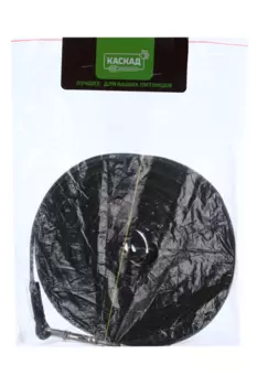 Поводок нейлон с латексной нитью двухсторонний 13ммх10м