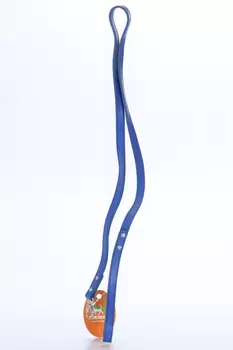 Поводок "Основа" 120 х 1,5 см, синий