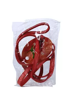 Поводок "Основа" 120 х 1 см, красный