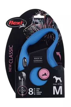 Поводок-рулетка Flexi Black Design д/собак до 50 кг лента L 5 м черный/зеленый