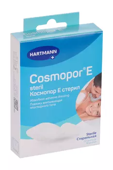 Повязка Cosmopor E steril пластырного типа 7.2х5 см, 10 шт