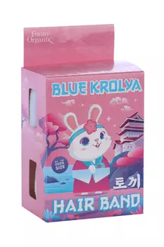 Повязка д/волос Funny Organix Blue Krolya
