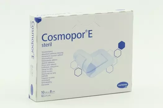Повязка Космопор Е 10х8 см, 10 шт