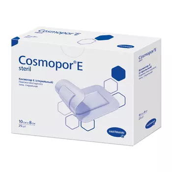 Повязка Космопор Е 10х8 см, 25 шт