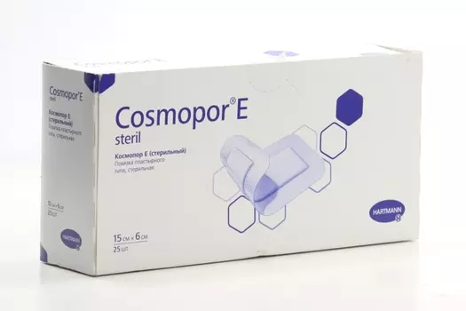 Повязка Космопор Е 15х6 см, 25 шт
