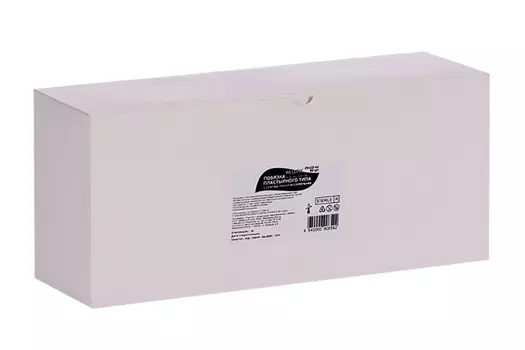 Повязка Wellfix пластырного типа с суперадсорбентом стерильная 25х10 см, 50 шт