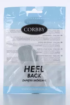 Пяткоудерживатели Corbby Heel Back (держатели д/задников) натур кожа б/р