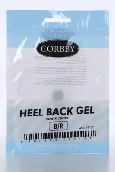 Пяткоудерживатели Corbby Heel Back Gel (держат д/задник) из формован гелевого матер б/р