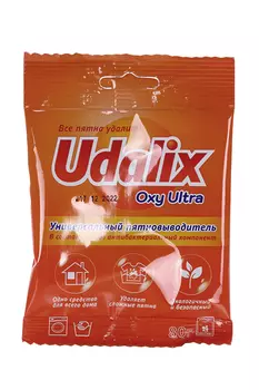 Пятновыводитель-отбеливатель Udalix Oxi Ultra, 80 г