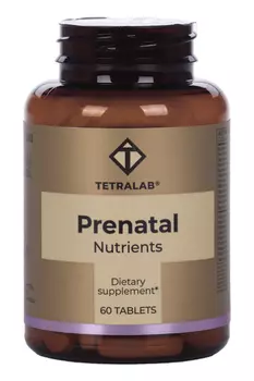 Пренатал Тетралаб, 60 шт, таблетки покрытые оболочкой