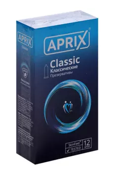 Презервативы Априкс Классик, 12 шт