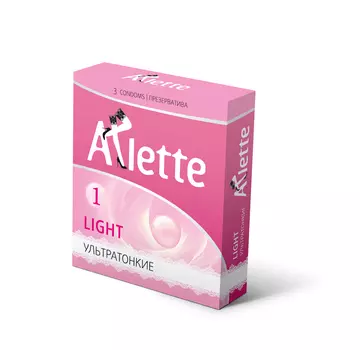 Презервативы Arlette Light Ультратонкие, 3 шт