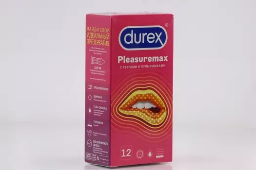 Презервативы Дюрекс плежамакс, 12 шт