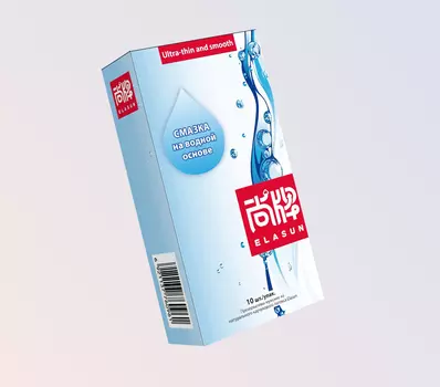 Презервативы Elasun «Ultra-thin and smooth» Ультрагладкие, длительное увлажнение - 10 шт