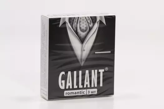 Презервативы Галлант Ароматизированные, 3 шт