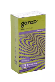 Презервативы Ганзо Тонкие, 12 шт
