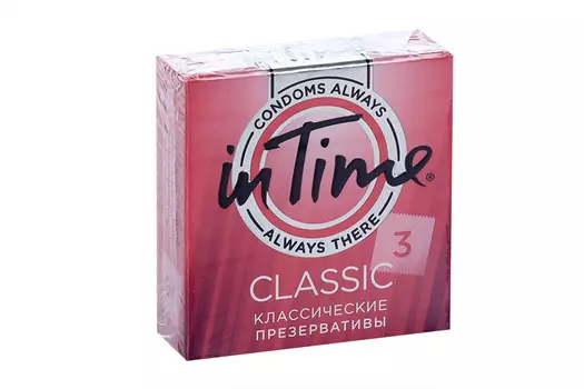 Презервативы Ин Тайм классические, 3 шт
