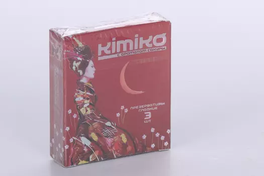 Презервативы KIMIKO с ароматом сакуры, 3 шт