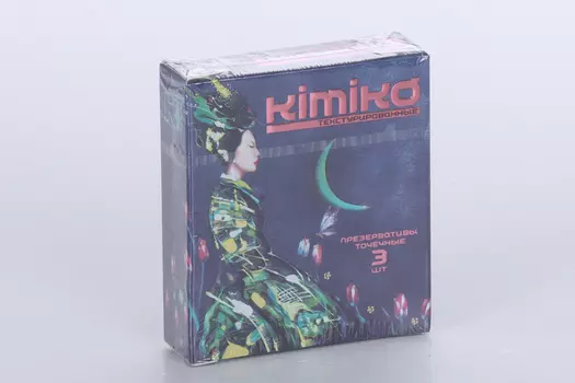 Презервативы KIMIKO Текстурированные, 3 шт