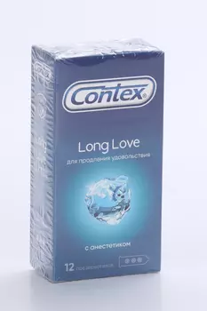 Презервативы Контекс лонг лав, 12 шт