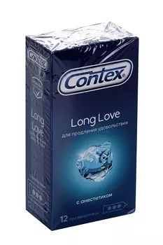 Презервативы Контекс лонг лав, 12 шт