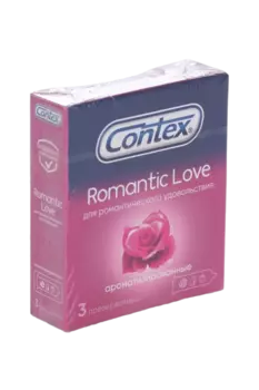 Презервативы Контекс романтик лав, 3 шт