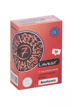 Презервативы Lavest Anatomic, 7 шт