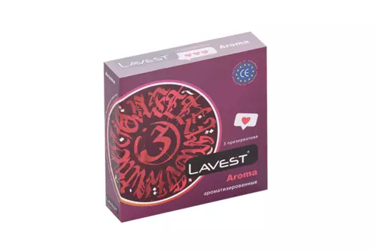 Презервативы Lavest Aroma, 3 шт