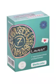 Презервативы Lavest Delicate ультратонкие, 7 шт
