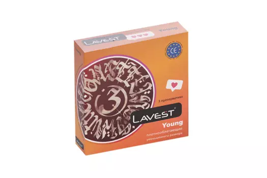 Презервативы Lavest Young, 3 шт