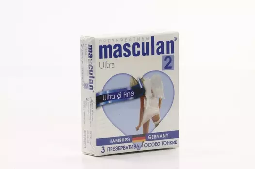 Презервативы Masculan ультратонкие Ultra, 3 шт
