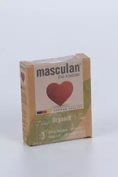 Презервативы Маскулан органик, 3 шт
