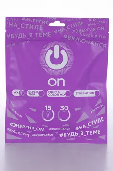 Презервативы ON mix, 15 шт