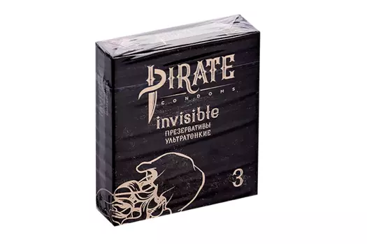 Презервативы Пират Ультратонкие, 3 шт