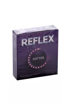 Презервативы Reflex Dotted, 3 шт