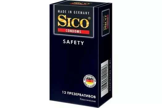 Презервативы Sico Safety классические, 12 шт