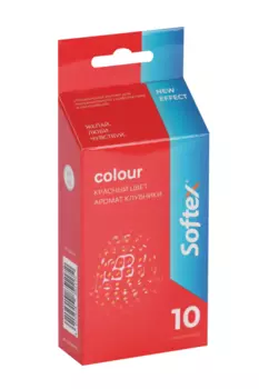 Презервативы Softex Colour, 10 шт