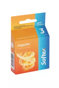 Презервативы Softex Regular классические, 3 шт