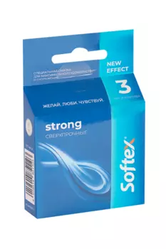 Презервативы Softex Strong сверхпрочные, 3 шт