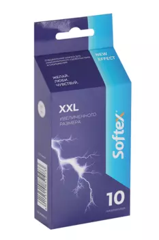 Презервативы Softex XXL увеличенного размера, 10 шт