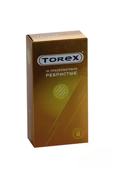 Презервативы Торекс ребристые, 12 шт